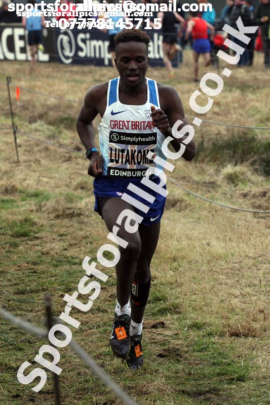 Simplyhealth Great Edinburgh XCountry junior men, 2018 Simplyhealth Great Edinburgh International XCountry. Photo: David T. Hewitson/Sports for All Pics